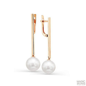 серьги (Au 585) 02-2-813-0500-010