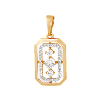 подвеска (Au 585) П21868, изображение 1