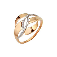 кольцо (Au 585) 80020300, изображение 1