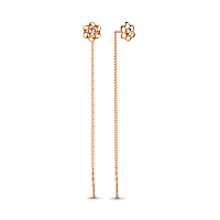 серьги (Au 585) 30798, изображение 1