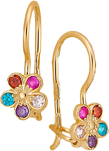 серьги (Au 585) 24192