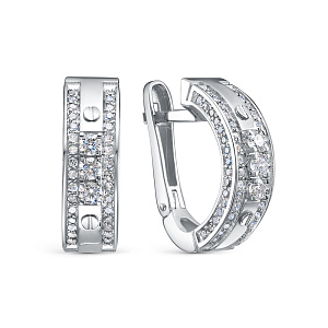 БР120184 Б серьги (Au 585)