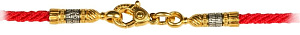 Шнурок (Ag 925, Au 999) 900191КЛ
