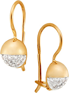 серьги (Au 585) 20831