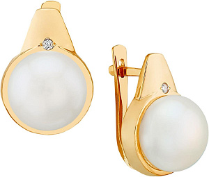 серьги (Au 585) 17363