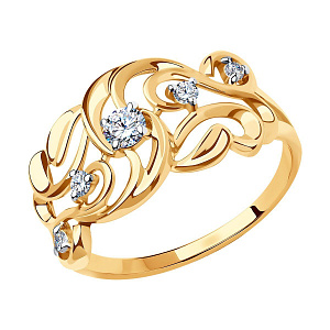 кольцо (Au 585) 018447