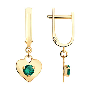 серьги (Au 585) 727611