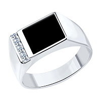 кольцо (Ag 925) 94010434, изображение 1