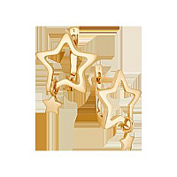 серьги (Au 585) 23946, изображение 1