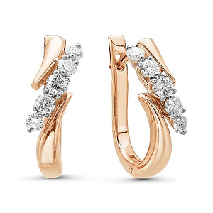 серьги (Au 585) 02-0911