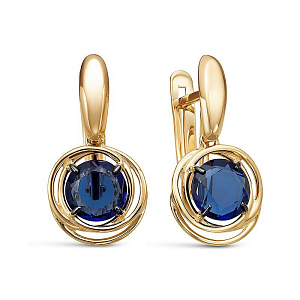 серьги (Au 585) 325046