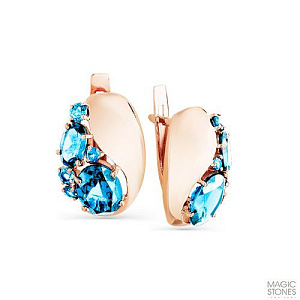 серьги (Au 585) 02-2-642-1300-010