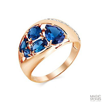 кольцо (Au 585) 01-2-536-1101-011, изображение 1