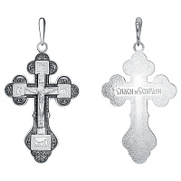 крест (Ag 925) 13-001703-115000, изображение 1