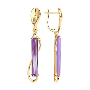 серьги (Au 585) 727229