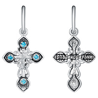 крест (Ag 925) 13-001541-105110, изображение 1
