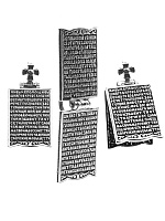 подвеска (Ag 925) М-4-Ч, изображение 1