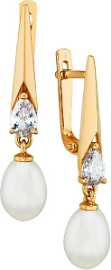серьги (Au 585) 18952