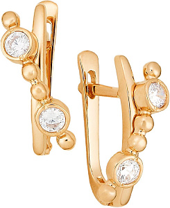 серьги (Au 585) 23431