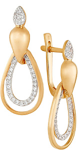 серьги (Au 585) 23441