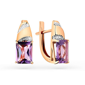 серьги (Au 585) 02-3-201-0200-011