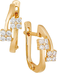 серьги (Au 585) 23225