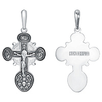 крест (Ag 925) 13-001698-115000, изображение 1