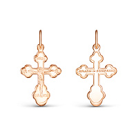 крест (Ag 925) с080031-1, изображение 1