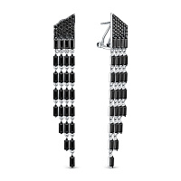 серьги (Ag 925) E9882_SR_SP_WG, изображение 1