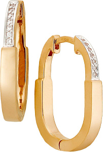 серьги (Au 585) 23620