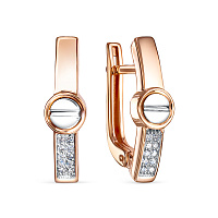 серьги (Au 585) БР120204, изображение 1