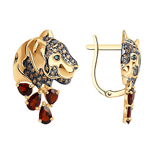 серьги (Au 585) 727571