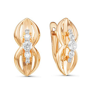 серьги (Au 585) 126299