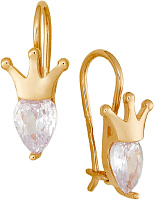 серьги (Au 585) 23234, изображение 1