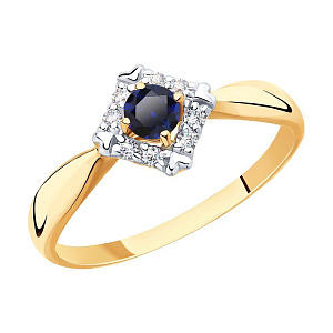 кольцо (Au 585) 715425