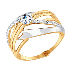 кольцо (Au 585) 017702