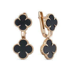 серьги (Au 585) 120110