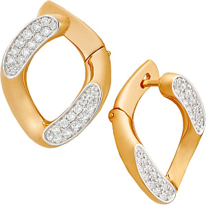 серьги (Au 585) 23451