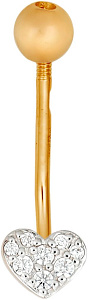 пирсинг (Au 585) БР22861