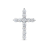 крест (Ag 925) с080040, изображение 1