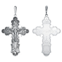 крест (Ag 925) 13-001700-115000, изображение 1