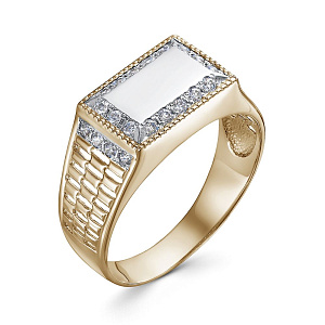 печатка (Au 585) КМ-103-15А_з