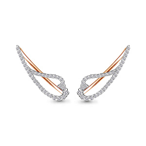 серьги (Au 585) 41252А