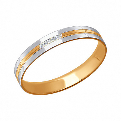 кольцо (Au 585) 110155, изображение 1