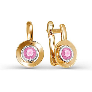 серьги (Au 585) 123829