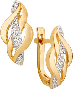 серьги (Au 585) 23353