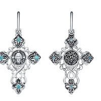 крест (Ag 925) 13-001815-115110, изображение 1