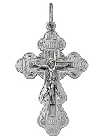 крест (Ag 925) 13-001233-104000, изображение 1