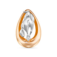 подвеска (Au 585) 035553, изображение 1