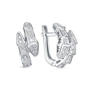 серьги (Au 585) б120323